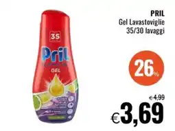 Famila Market PRIL Gel Lavastoviglie 35/30 lavaggi offerta