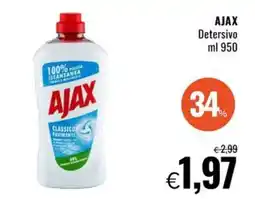 Famila Market AJAX Detersivo offerta