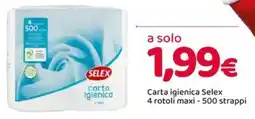 Famila Market Carta igienica Selex offerta