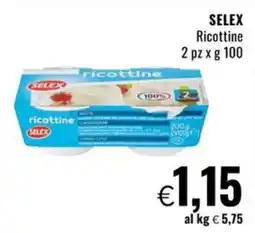 Famila Market SELEX Ricottine offerta