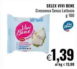 Famila Market SELEX VIVI BENE Crescenza Senza Lattosio offerta