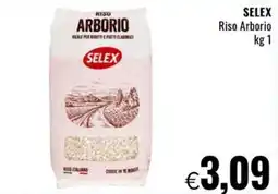 Famila Market SELEX Riso Arborio offerta