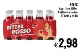 Famila Market SELEX Aperitivo Bitter Analcolico Rosso offerta