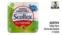 Famila Market SCOTTEX Tutto Fare Carta da Cucina 2 rotoli offerta