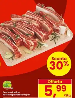 Interspar Costine di suino Passo Dopo Passo Despar offerta