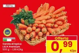 Interspar Carote di Ispica I.G.P. Premium offerta
