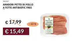 Prezzemolo e Vitale Amadori petto di pollo a fette antibiotic free offerta
