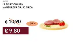 Prezzemolo e Vitale Le selezioni p&v hamburger offerta