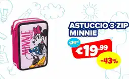 Giocheria Astuccio 3zip minnie offerta