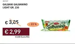 Prezzemolo e Vitale Galbani galbanino light offerta