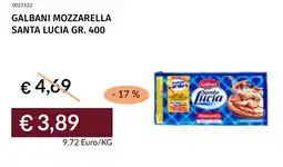 Prezzemolo e Vitale Galbani mozzarella santa lucia offerta