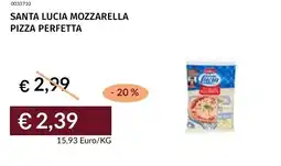 Prezzemolo e Vitale Santa lucia mozzarella pizza perfetta offerta