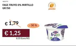 Prezzemolo e Vitale Fage fruyo 0% mirtillo offerta