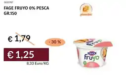 Prezzemolo e Vitale Fage fruyo 0% pesca offerta