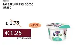 Prezzemolo e Vitale Fage fruyo 1,3% cocco offerta