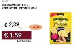 Prezzemolo e Vitale Leerdammer fette xtrasottili protein offerta