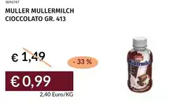 Prezzemolo e Vitale Muller mullermilch cioccolato offerta