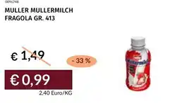 Prezzemolo e Vitale Muller mullermilch fragola offerta