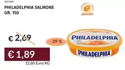 Prezzemolo e Vitale Philadelphia salmone offerta