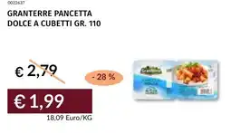 Prezzemolo e Vitale Granterre pancetta dolce a cubetti offerta