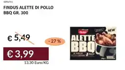 Prezzemolo e Vitale Findus alette di pollo bbq offerta