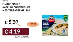 Prezzemolo e Vitale Findus fiori di nasello con verdure mediterranee offerta