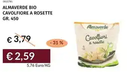 Prezzemolo e Vitale Almaverde bio cavolfiore a rosette offerta