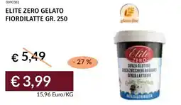 Prezzemolo e Vitale Elite zero gelato fiordilatte offerta