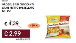 Prezzemolo e Vitale Orogel sfizi croccanti gran fritto pastellato offerta