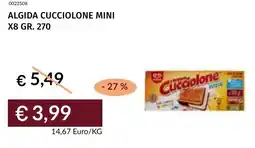 Prezzemolo e Vitale Algida cucciolone mini offerta