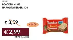 Prezzemolo e Vitale Loacker minis napolitaner offerta