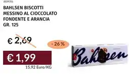 Prezzemolo e Vitale Bahlsen biscotti messino al cioccolato fondente e arancia offerta