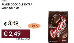 Prezzemolo e Vitale Pavesi gocciole extra dark offerta