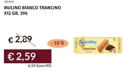 Prezzemolo e Vitale Mulino bianco trancino x12 offerta