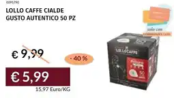 Prezzemolo e Vitale Lollo caffe cialde gusto autentico 50 pz offerta