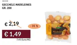 Prezzemolo e Vitale Gecchele madeleines offerta