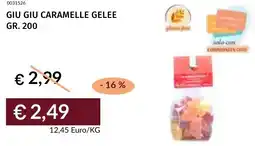 Prezzemolo e Vitale Giu giu caramelle gelee offerta