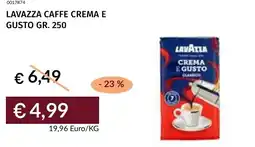 Prezzemolo e Vitale Lavazza caffe crema e gusto offerta