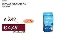 Prezzemolo e Vitale Lavazza dek classico offerta
