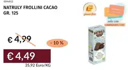 Prezzemolo e Vitale Natruly frollini cacao offerta