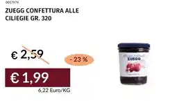 Prezzemolo e Vitale Zuegg confettura alle ciliegie offerta
