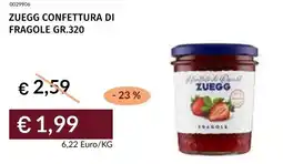 Prezzemolo e Vitale Zuegg confettura di fragole offerta