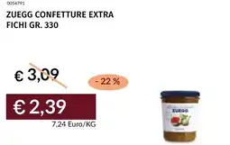 Prezzemolo e Vitale Zuegg confetture extra fichi offerta