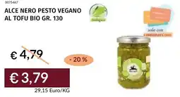 Prezzemolo e Vitale Alce nero pesto vegano al tofu bio offerta