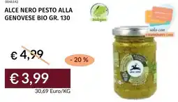 Prezzemolo e Vitale Alce nero pesto alla genovese bio offerta
