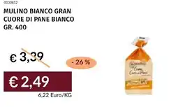 Prezzemolo e Vitale Mulino bianco gran cuore di pane bianco offerta