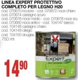 Mondo Brico V33 linea expert protettivo completo per legno h20 offerta