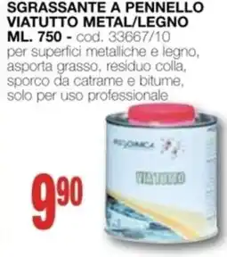 Mondo Brico MULTICHIMICA Sgrassante a pennello viatutto metal/legno offerta