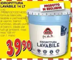 Mondo Brico BOERO idropittura lavabile offerta