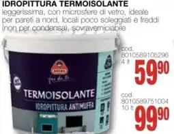 Mondo Brico BOERO idropittura termoisolante offerta